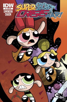 Variant Cover for Cartoon Network: Super Secret Crisis War #3