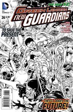 Variant Cover for Green Lantern: New Guardians #26