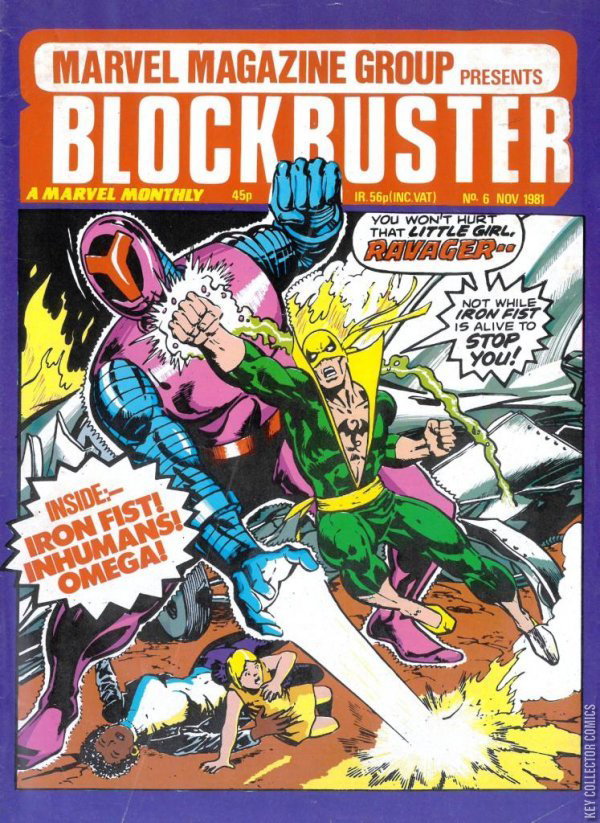 Key Master Blockbuster Blockbuster #6 Published November 1981 | Key Collector