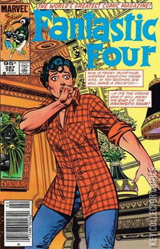 Variant Cover for Fantastic Four #287