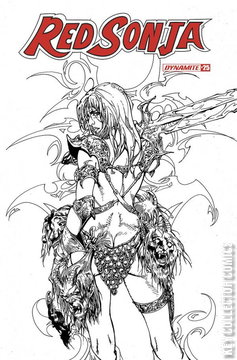 Variant Cover for Red Sonja #25