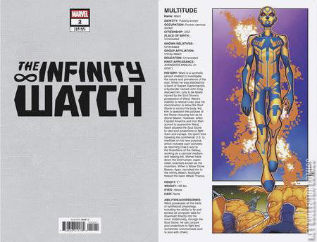 Variant Cover for Infinity Watch #2