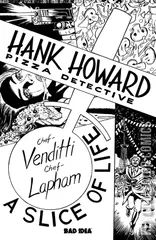 Variant Cover for Hank Howard, Pizza Detective: A Slice of Life #2