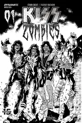 Variant Cover for KISS / Zombies #1