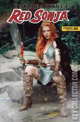 Variant Cover for Unbreakable Red Sonja #4