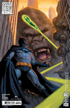 Variant Cover for Justice League vs. Godzilla vs. Kong #5