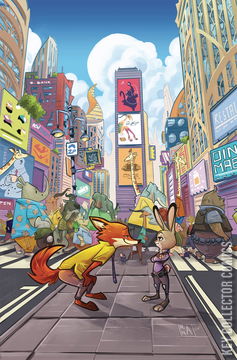 Variant Cover for Zootopia #1