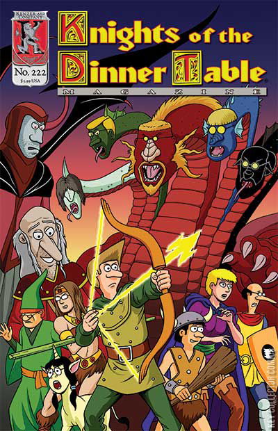 Cover art for Knights of the Dinner Table #222