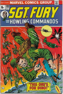 Variant Cover for Sgt. Fury and His Howling Commandos #109