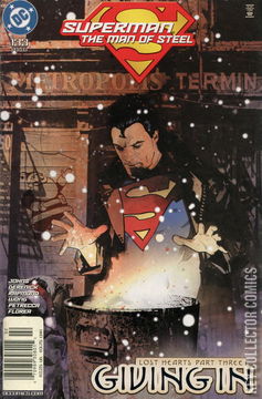 Variant Cover for Superman: The Man of Steel #133