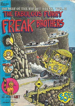 Variant Cover for The Best of The Rip Off Press #2