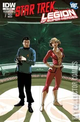 Variant Cover for Star Trek / Legion of Super-Heroes #4