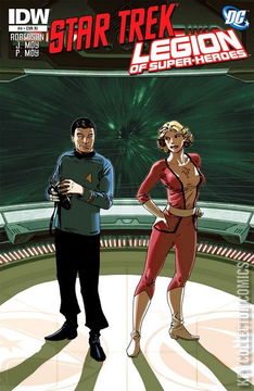 Variant Cover for Star Trek / Legion of Super-Heroes #4
