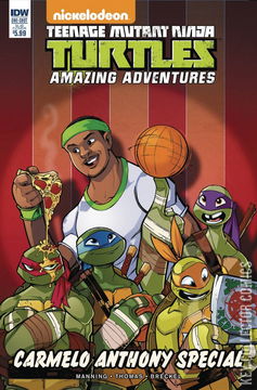 Variant Cover for Teenage Mutant Ninja Turtles: Amazing Adventures - Carmelo Anthony Special #1