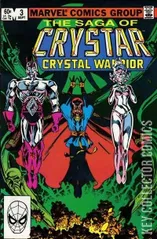 Cover for Saga of Crystar: Crystal Warrior, The #3