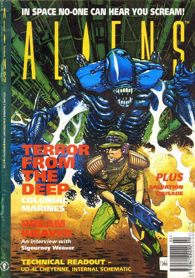 Cover art for Aliens #20