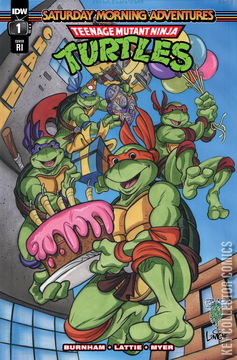 Variant Cover for Teenage Mutant Ninja Turtles: Saturday Morning Adventures #1