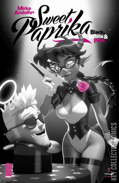 Variant Cover for Sweet Paprika: Black White and Pink #1