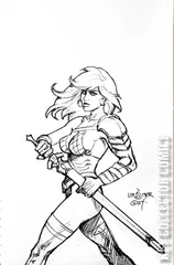 Variant Cover for Red Sonja: Empire of the Damned #2