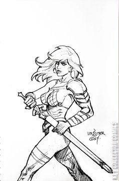 Variant Cover for Red Sonja: Empire of the Damned #2