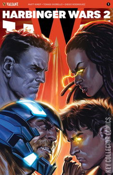 Variant Cover for Harbinger Wars 2 #1