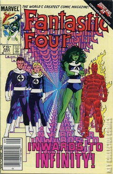 Variant Cover for Fantastic Four #282