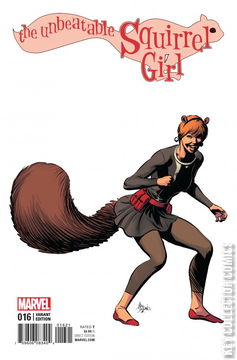 Variant Cover for Unbeatable Squirrel Girl II #16