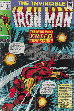 Variant Cover for Iron Man #23