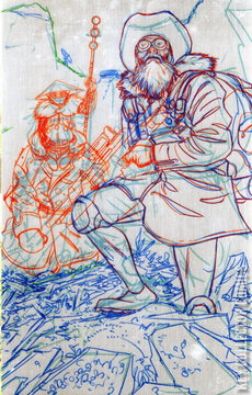 Variant Cover for We Live #1