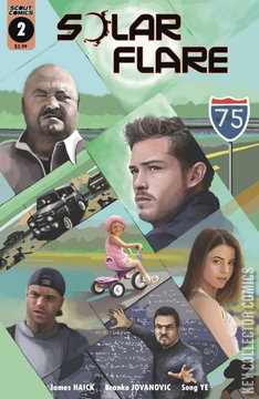 Variant Cover for Solar Flare #2