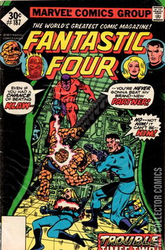 Variant Cover for Fantastic Four #187