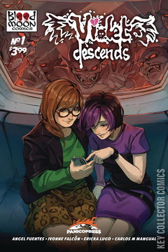 Variant Cover for Violet Descends #1