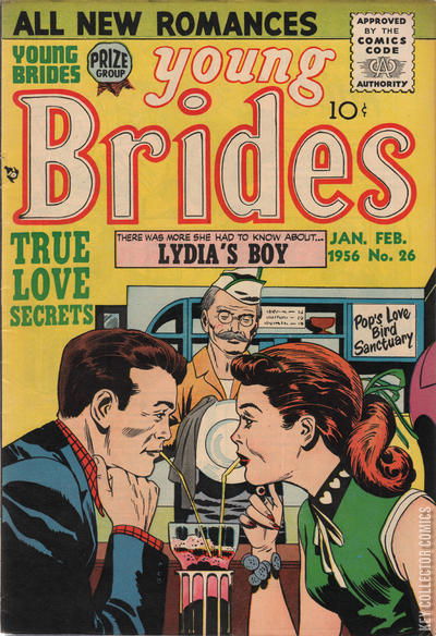 Cover art for Young Brides #26