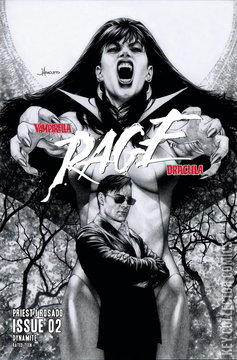 Variant Cover for Vampirella: Dracula Rage #2