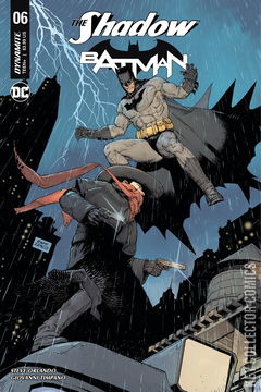 Variant Cover for The Shadow / Batman #6