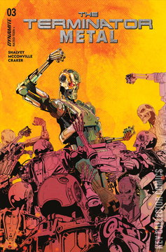 Variant Cover for Terminator: Metal, The #3