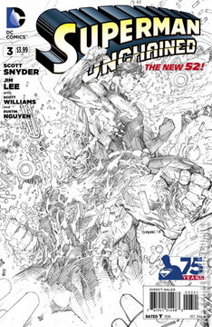 Variant Cover for Superman Unchained #3