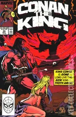 Cover for Conan the King #54