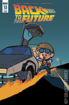 Variant Cover for Back to the Future #13