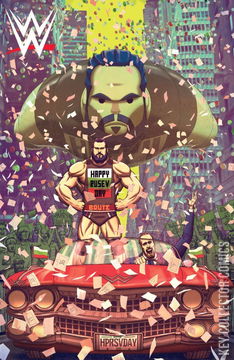 Variant Cover for WWE #18