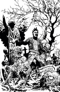 Variant Cover for Return of the Living Dead #4