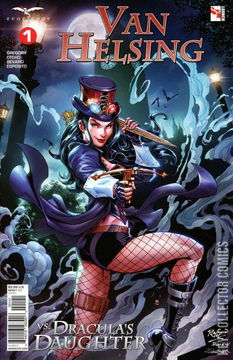 Variant Cover for Van Helsing vs. Dracula's Daughter #1