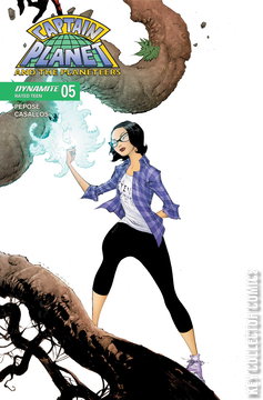 Variant Cover for Captain Planet #5