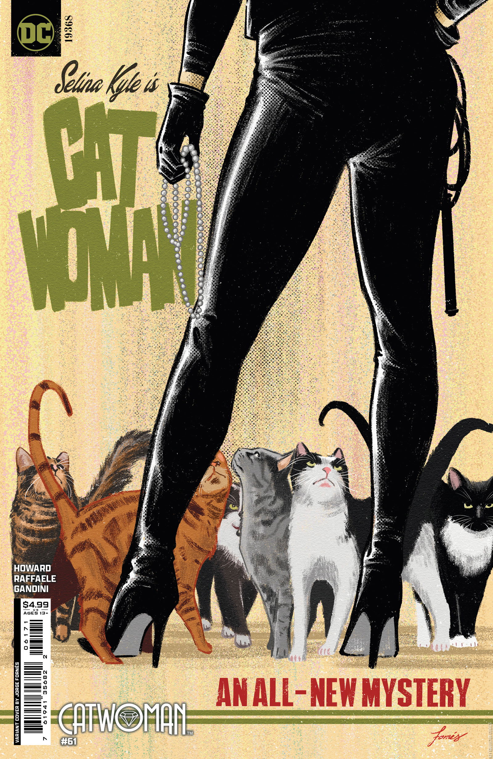 Variant Cover for Catwoman #61