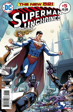 Variant Cover for Superman Unchained #5