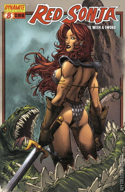 Variant Cover for Red Sonja #8