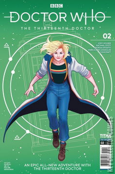 Variant Cover for Doctor Who: The Thirteenth Doctor #2
