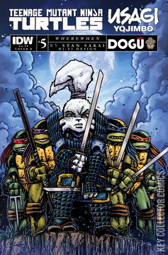 Variant Cover for Teenage Mutant Ninja Turtles / Usagi Yojimbo: WhereWhen #5
