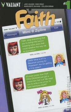 Variant Cover for Faith #1