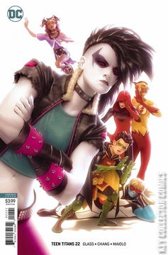 Variant Cover for Teen Titans #22